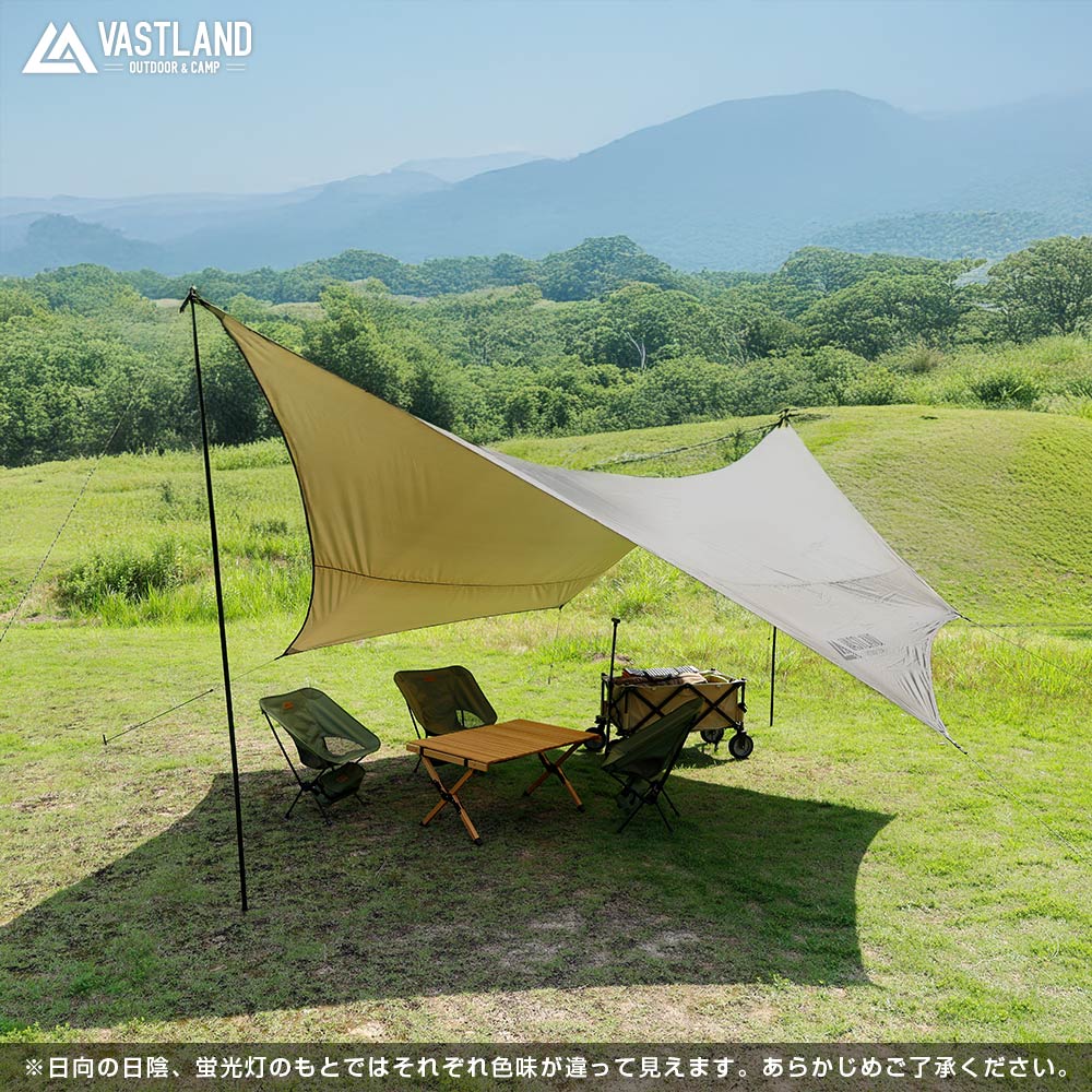 ヘキサタープ エントリーモデル 500cm×472cm オリーブ
