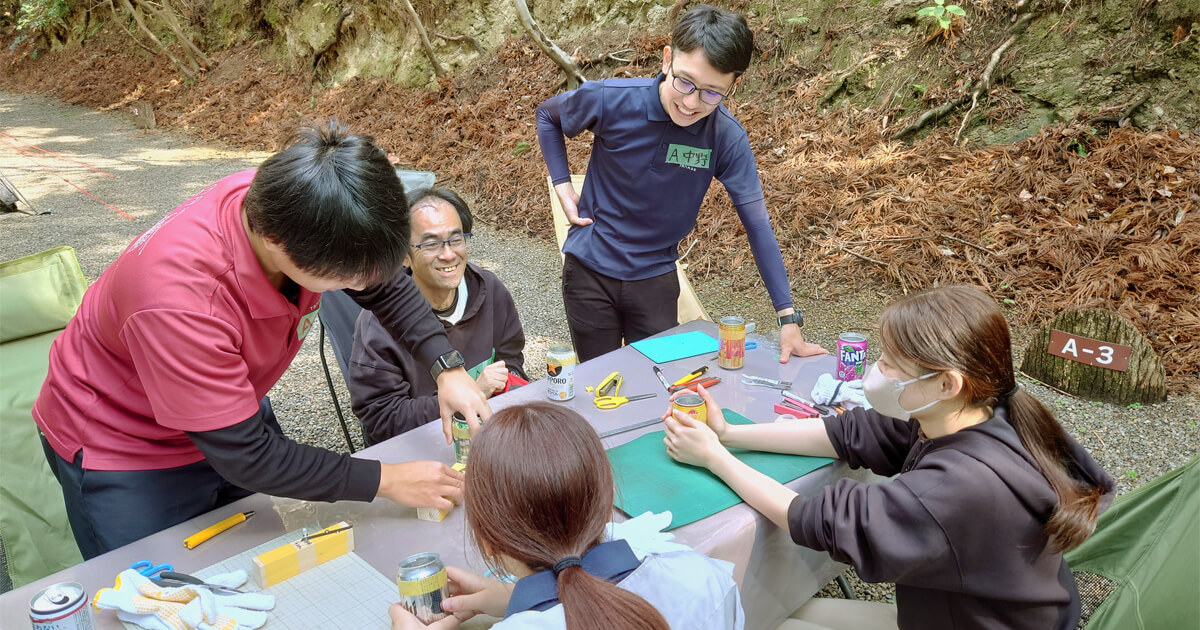 和歌山県教育庁紀南教育事務所の職員向けに「キャンプを楽しみながら防災を学ぶ防災講習」を開催